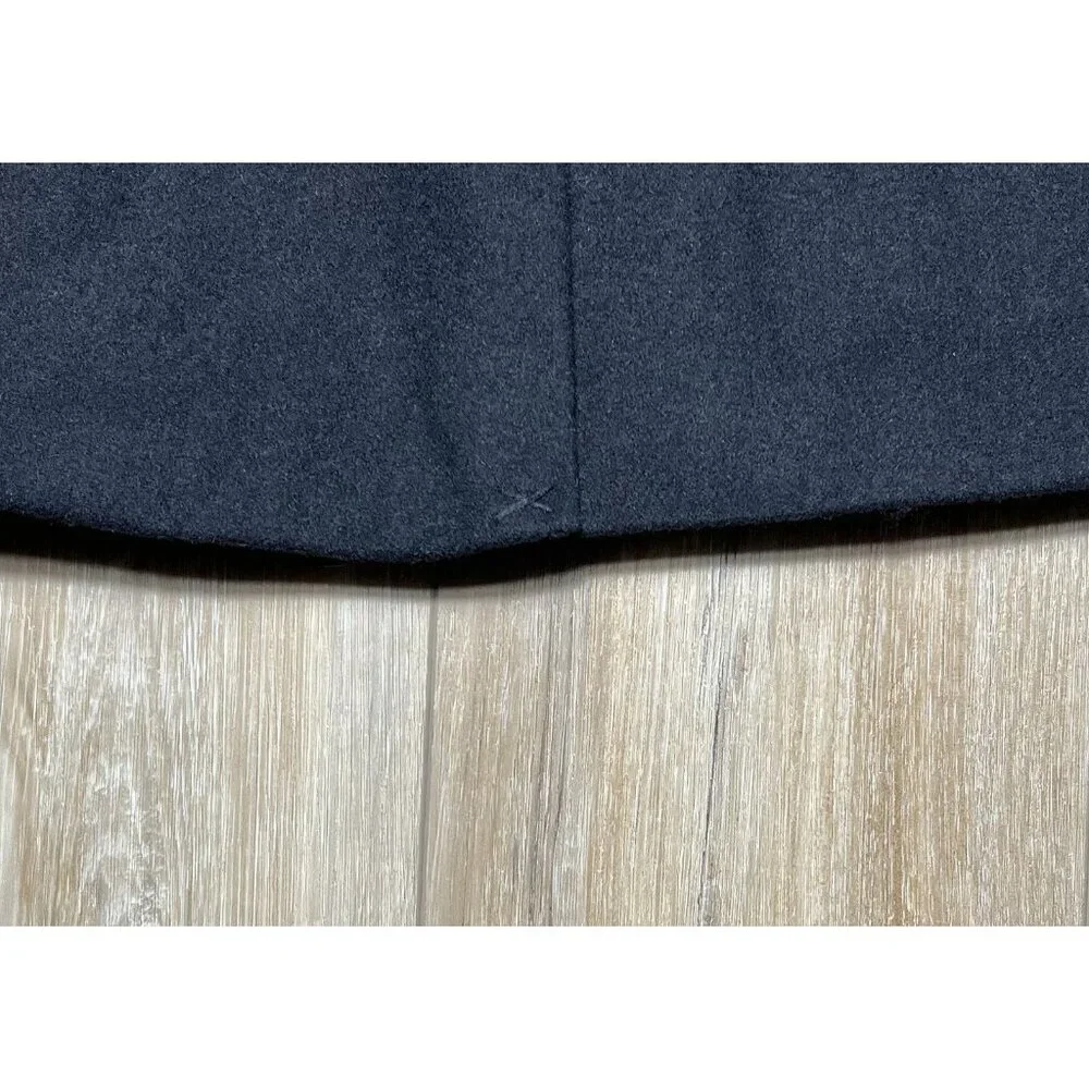 NWT Lane Bryant Wool Black Pea Coat - Women Size 18 / 20 - Picture 13 of 16
